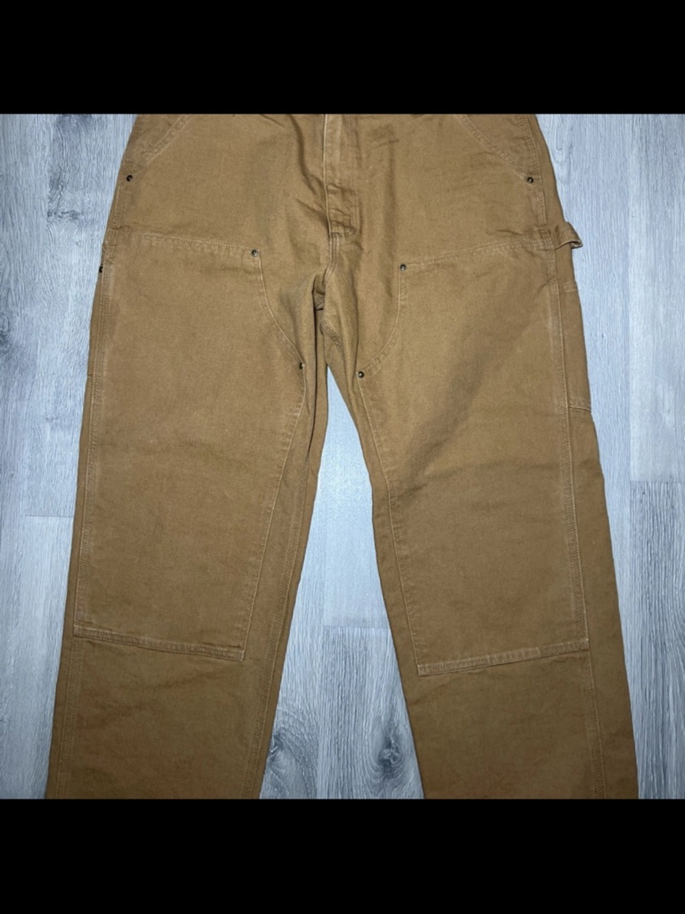 Men's Workwear Carpenter Pants in Brown - Picture 2 of 7